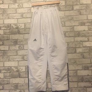 Adidas White Track Pants Size Small